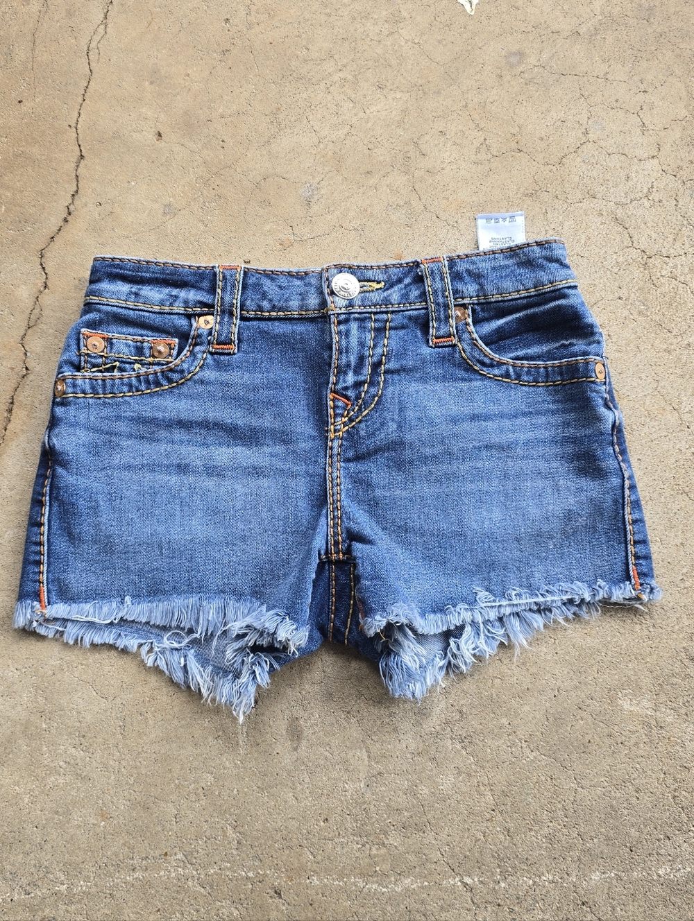 y2k true religion Keira cut off shorts - Picture 4 of 4